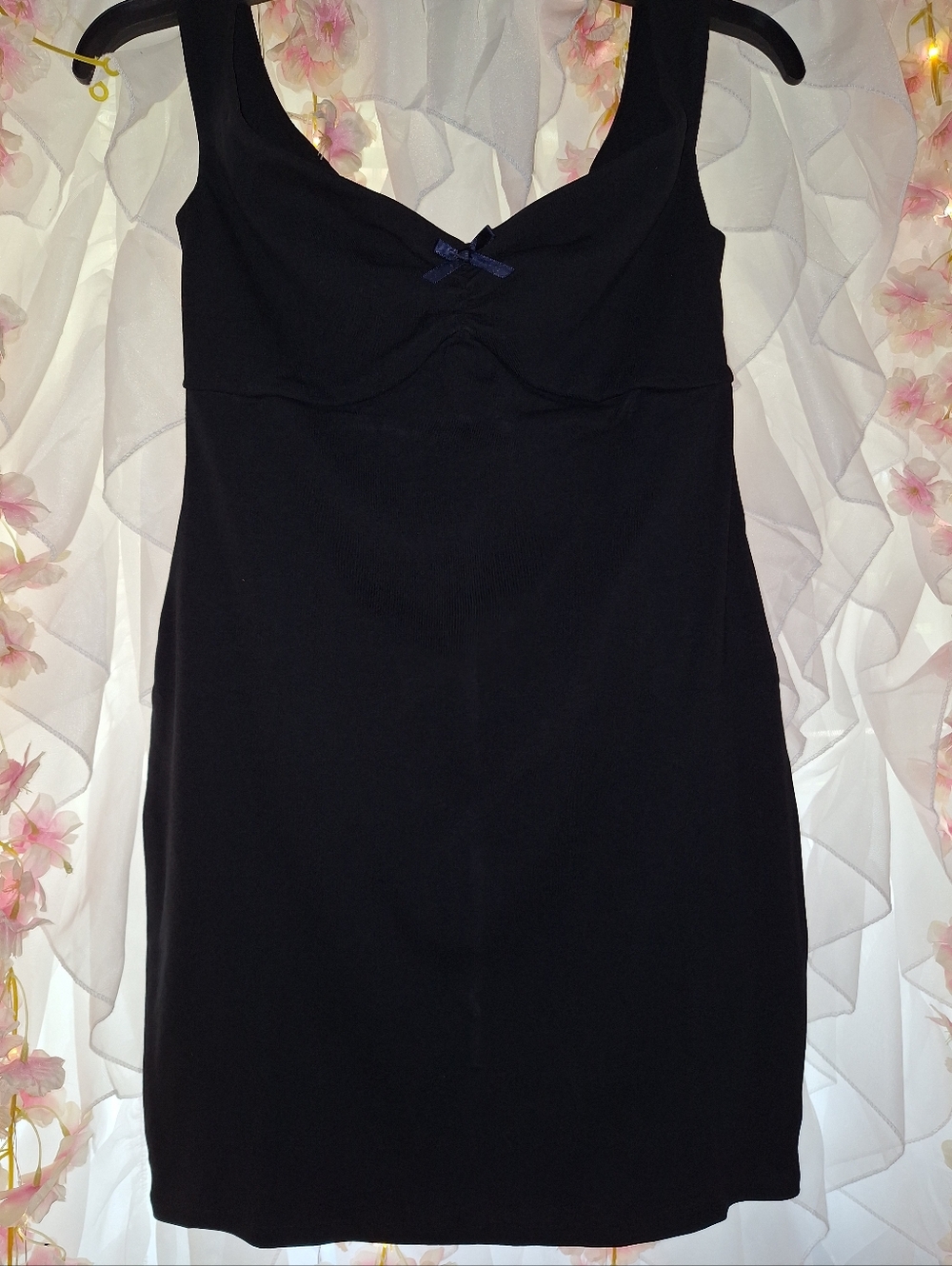 Wild Fable Black Sleeveless Scoop Neck Dress Size S